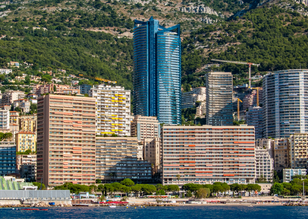 Tallest Buildings in Monaco - Tour Odeon - Miells